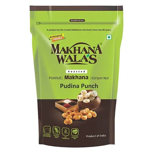 Makhanawala's Roasted Makhana (Foxnuts) Pudina Punch
