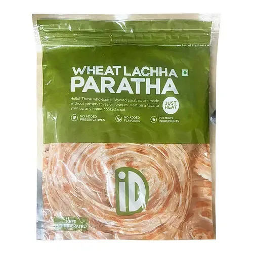 iD Wheat Lachha Paratha