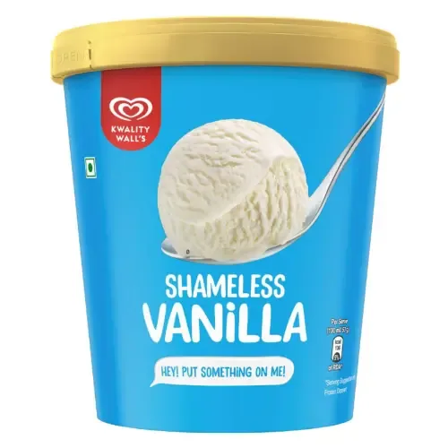Kwality Walls The Dairy Factory Slow Churned Vanilla Ice Cream