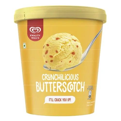 Kwality Walls The Dairy Factory Slow Churned Butterscoth Ice Cream