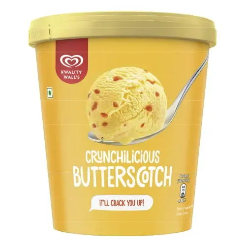 Kwality Walls The Dairy Factory Slow Churned Butterscoth Ice Cream