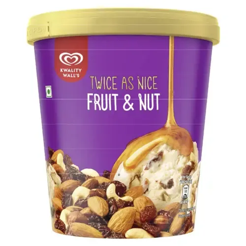 Kwality Wall's Frozen Dessert  - Fruit & Nut