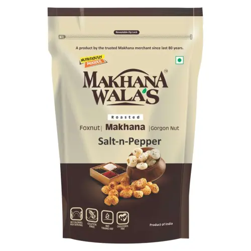 Makhanawala's Roasted Salt-N-Pepper Foxnuts