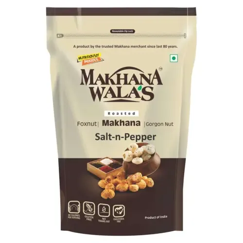 Makhanawala's Roasted Salt-N-Pepper Foxnuts