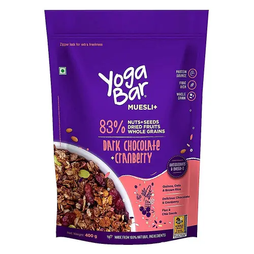Yoga Bar Muesli Dark Chocolate Cranberry