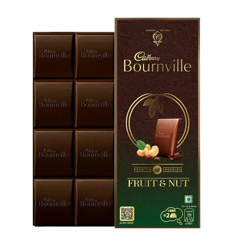 Cadbury Bournville Fruit & Nut Dark Chocolate Bar