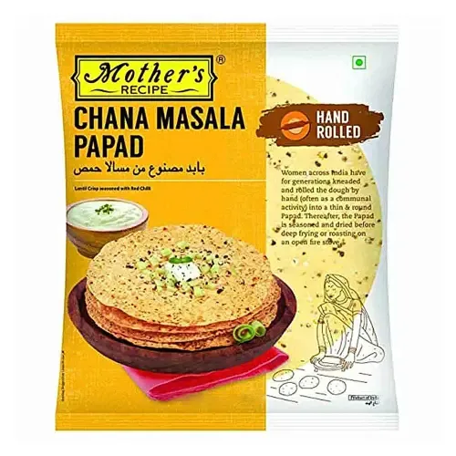 Mother's Recipe Chana Masala Papad