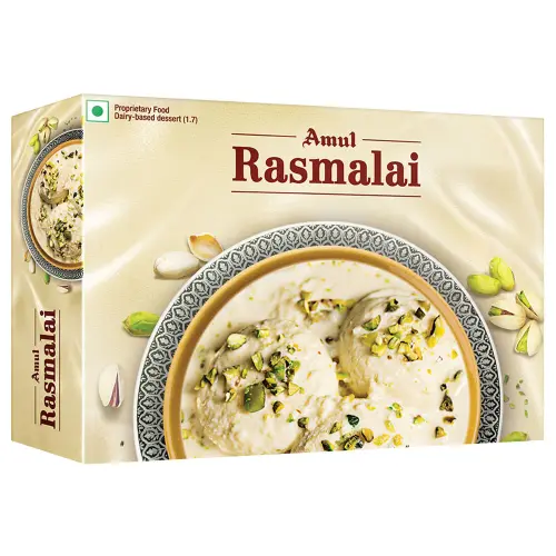 Amul Frozen Rasmalai