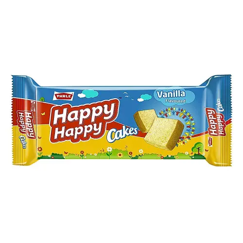 Parle Happy Happy Vanilla Flavoured Cake