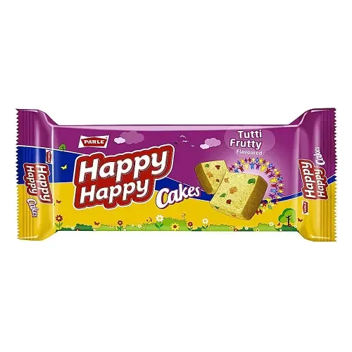Parle Happy Happy Tutti Frutty Flavoured Cake