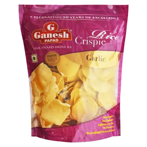 Ganesh Rice Crispie Garlic Papad
