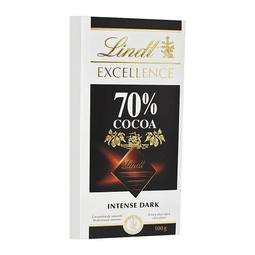 Lindt Excellence 70% Cocoa Dark Chocolate