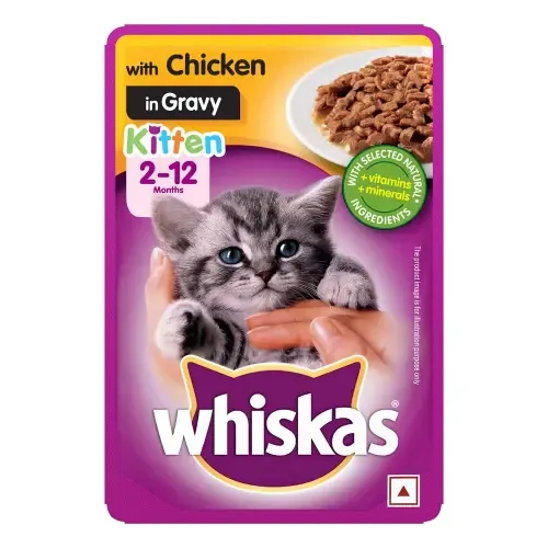 Whiskas Kitten Chicken In Gravy (2-12 Months)