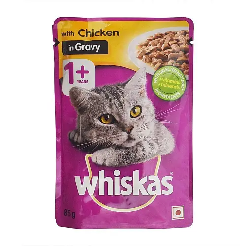 Whiskas Adult Chicken In Gravy (1+ Years)