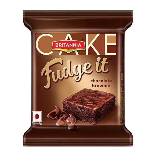 Britannia Fudge It Chocolate Brownie