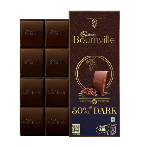 Cadbury Bournville Rich Cocoa 50% Dark Chocolate Bar