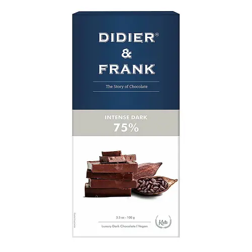 Didier & Frank Intense Dark 75% Dark Chocolate