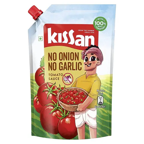 Kissan Tomato Ketchup - No Onion No Garlic