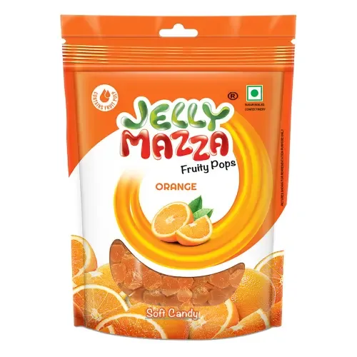 Jelly Mazza Fruity Pops Orange