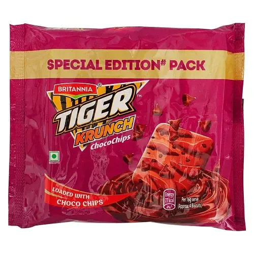 Britannia Tiger Krunch Chocochips Biscuits