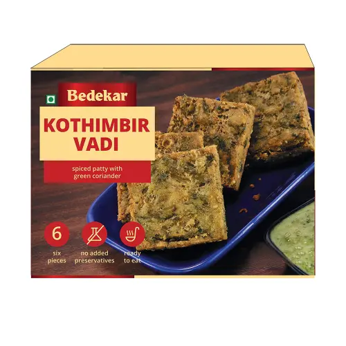 Bedekar Tasty Foods Kothimbir Wadi
