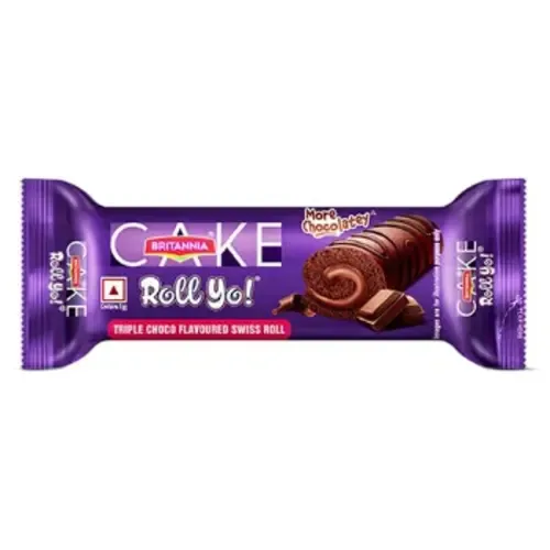 Britannia Triple Choco Swiss Roll