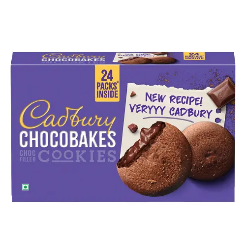 Cadbury Chocobakes Choc-Filled Cookies