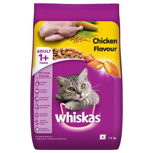 Whiskas Adult Chicken Flavour (1+ Years)