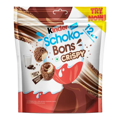 Kinder Schoko Bons Crispy Wafer Milky & Cocoa