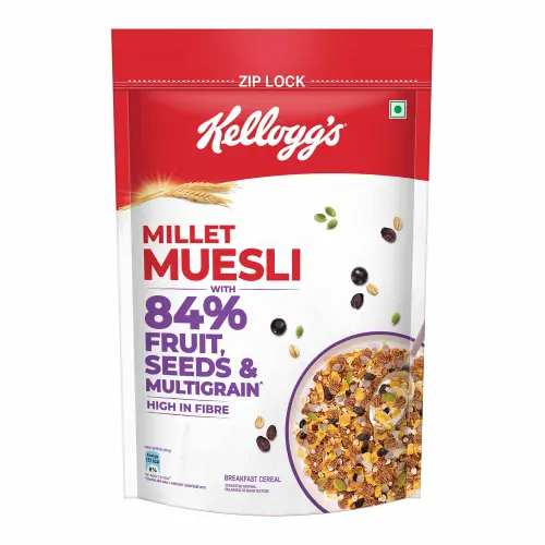 Kellogg's Millet Muesli With 84% Fruit Seed & Multigrain