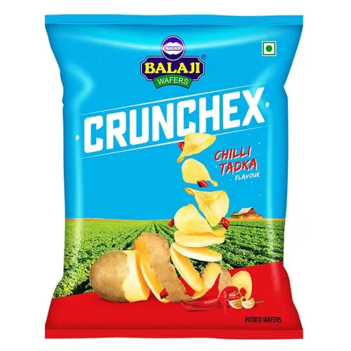 Balaji Potato Wafers Crunchex Chilli Tadka