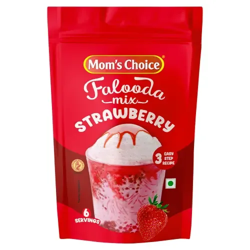 Mom's Choice Falooda Mix - Strawberry