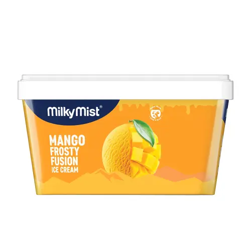 Milky Mist Mango Frosty Fusion Ice Cream Tub