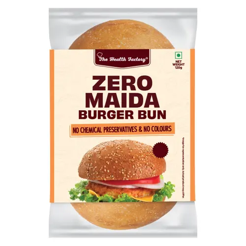 The Health Factory Zero Maida Burger Bun