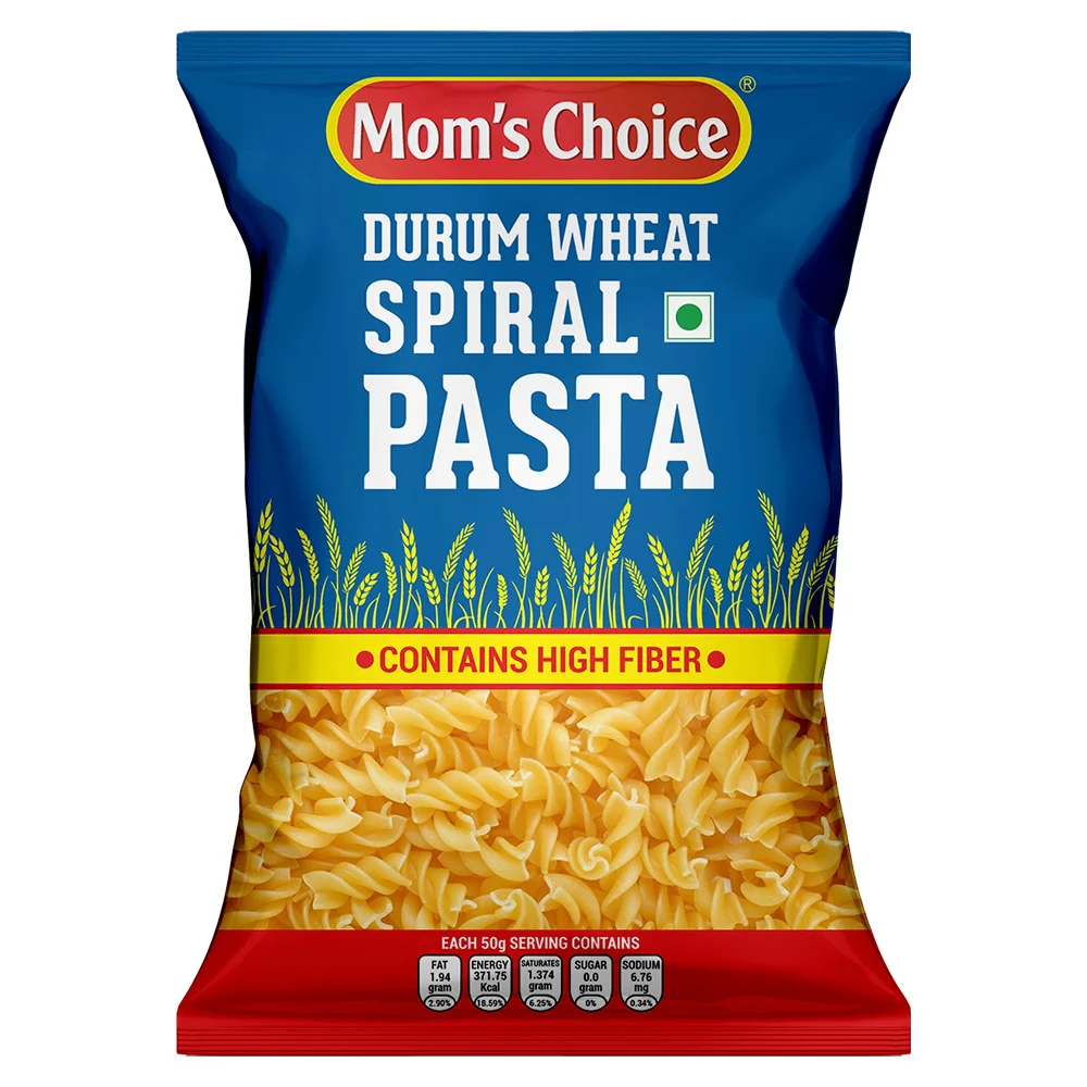 Mom's Choice Durum Wheat Spiral Pasta