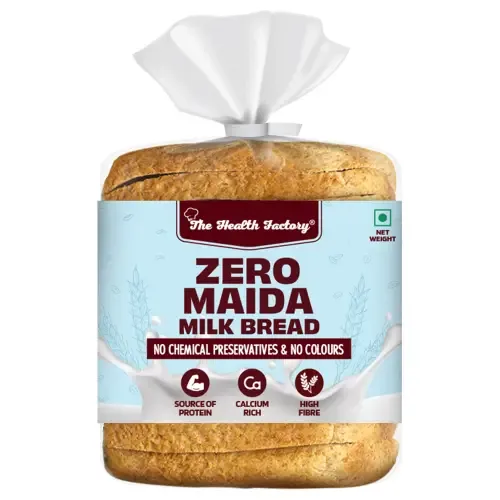 The Health Factory Zero Maida Milk Bread