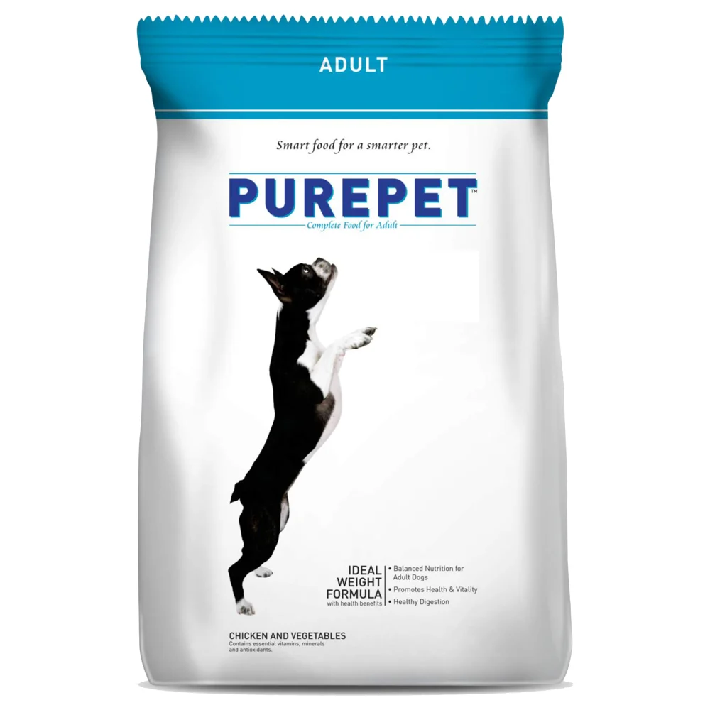 Purepet Adult chicken And Vegetables Food