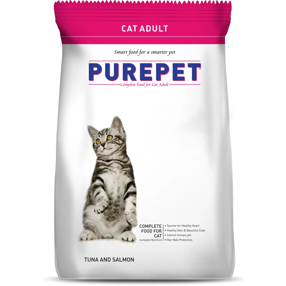 Purepet Cat Adult Tuna And Salmon Food