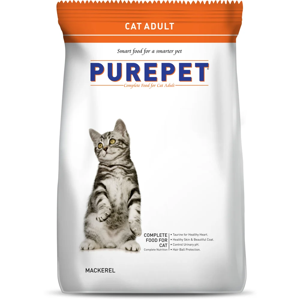 Purepet Cat Adult Mackerel Food
