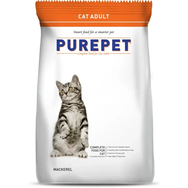 Purepet Cat Adult Mackerel Food