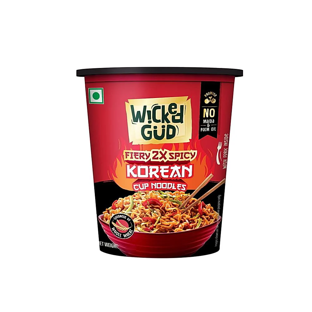 Wicked Gud Fiery 2X Spicy Korean Cup Noodles
