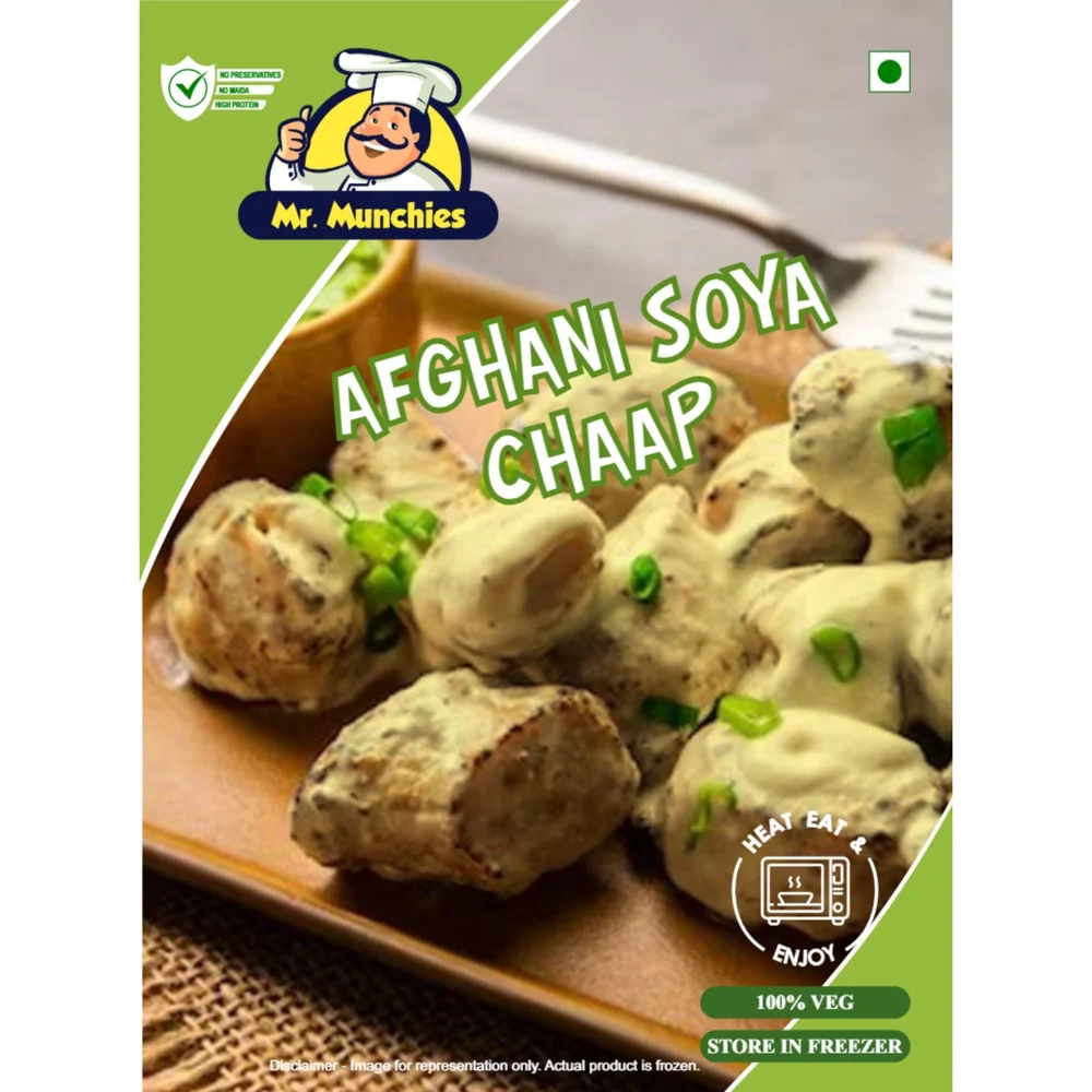 Mr. Munchies Afghani Soya Chaap