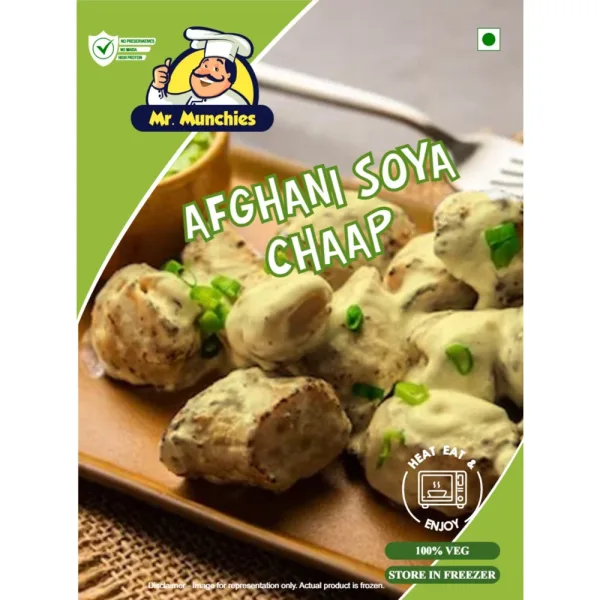 Mr. Munchies Afghani Soya Chaap
