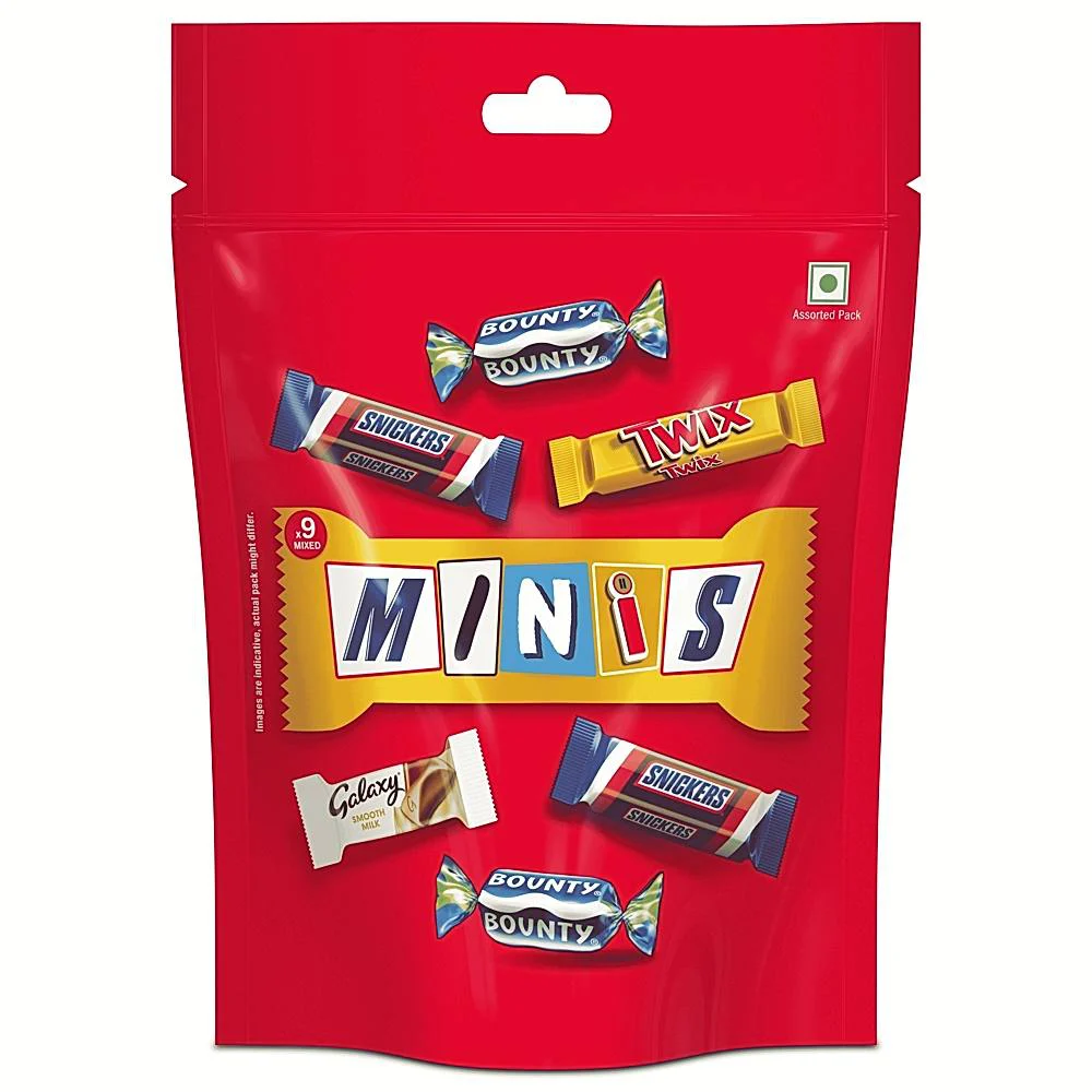 Snickers Miniature Filled Chocolate