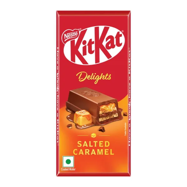 Nestle Kitkat Delights Salted Caramel Coated Wafer