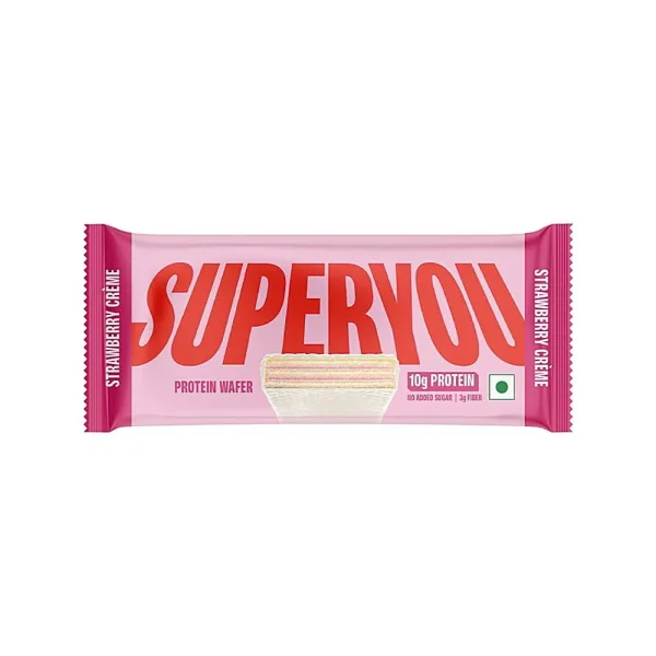 Superyou 10G Protein Strawberry Wafer Bar