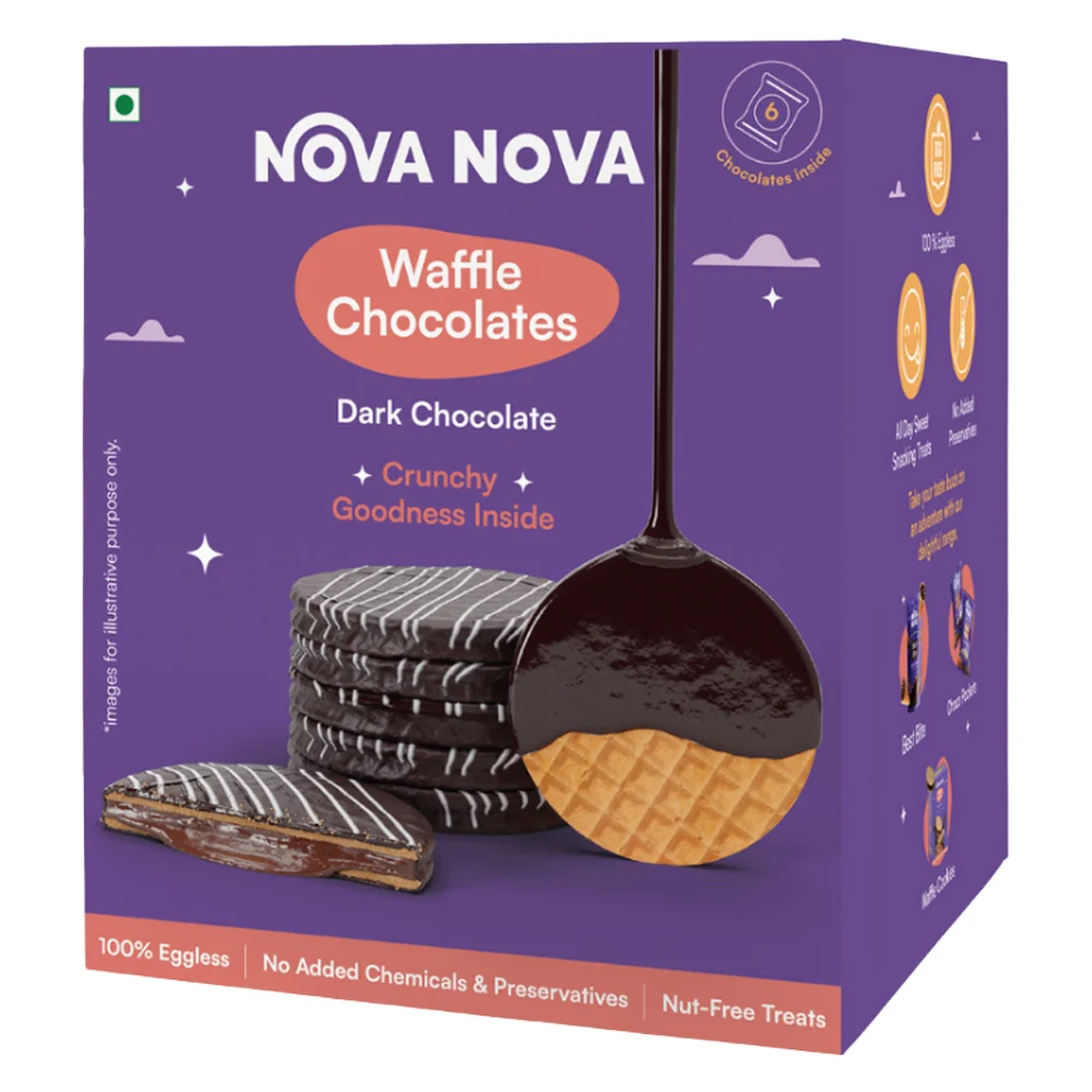 Nova Nova Waffle Dark Chocolates