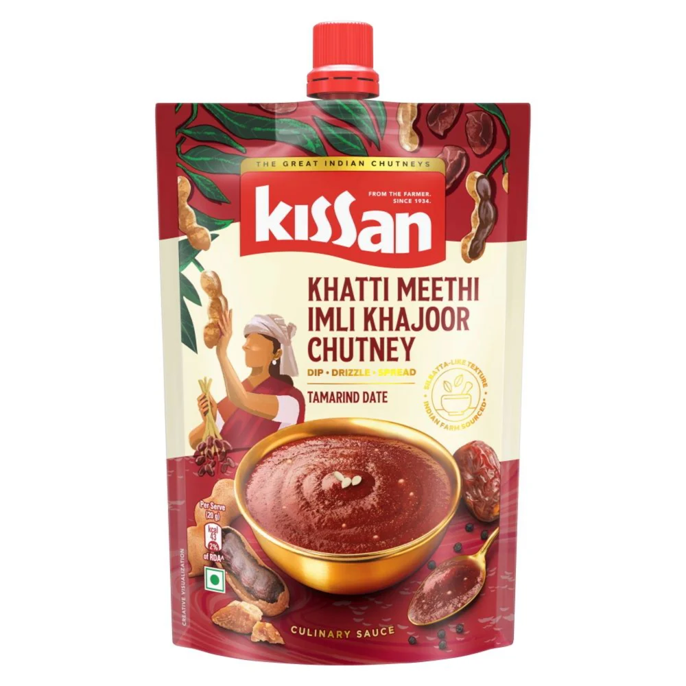 Kissan Khatti Meethi Imli Khajoor Chutney