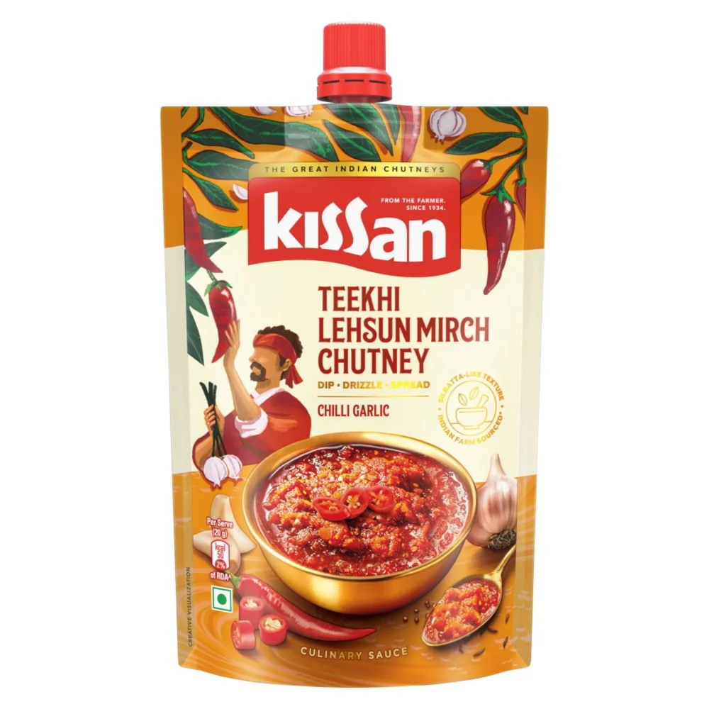 Kissan Teekhi Lehsun Mirch Chutney