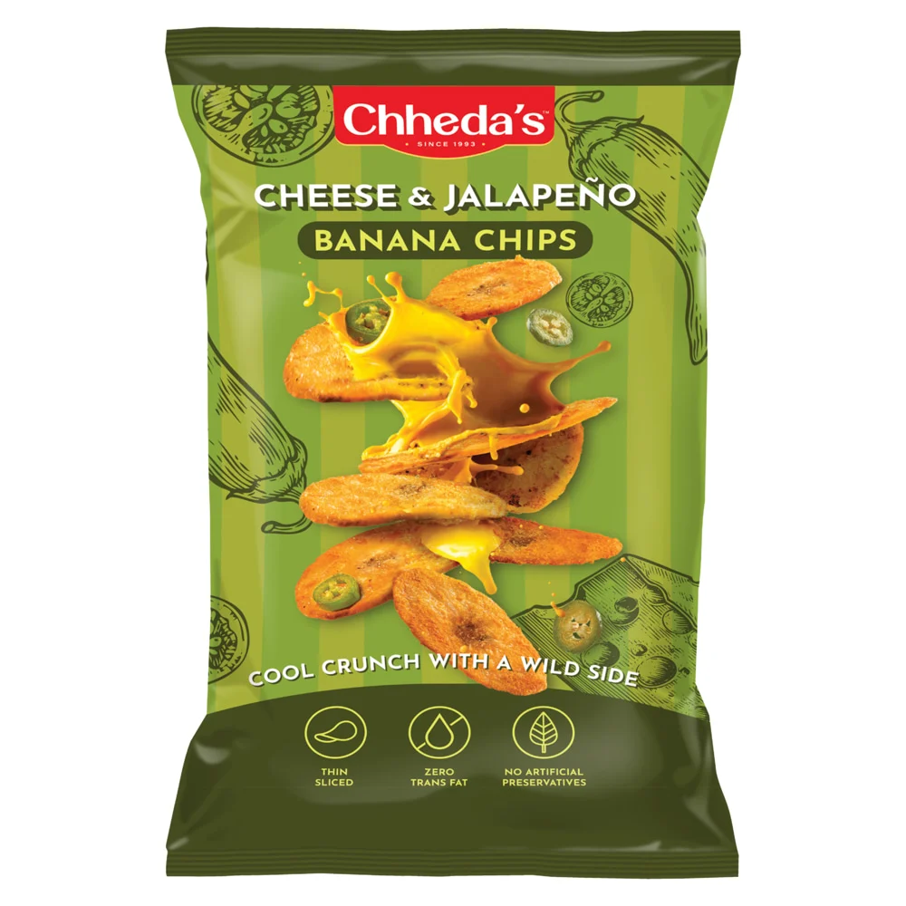 Chheda's Cheese & Jalapeno Banana Chips